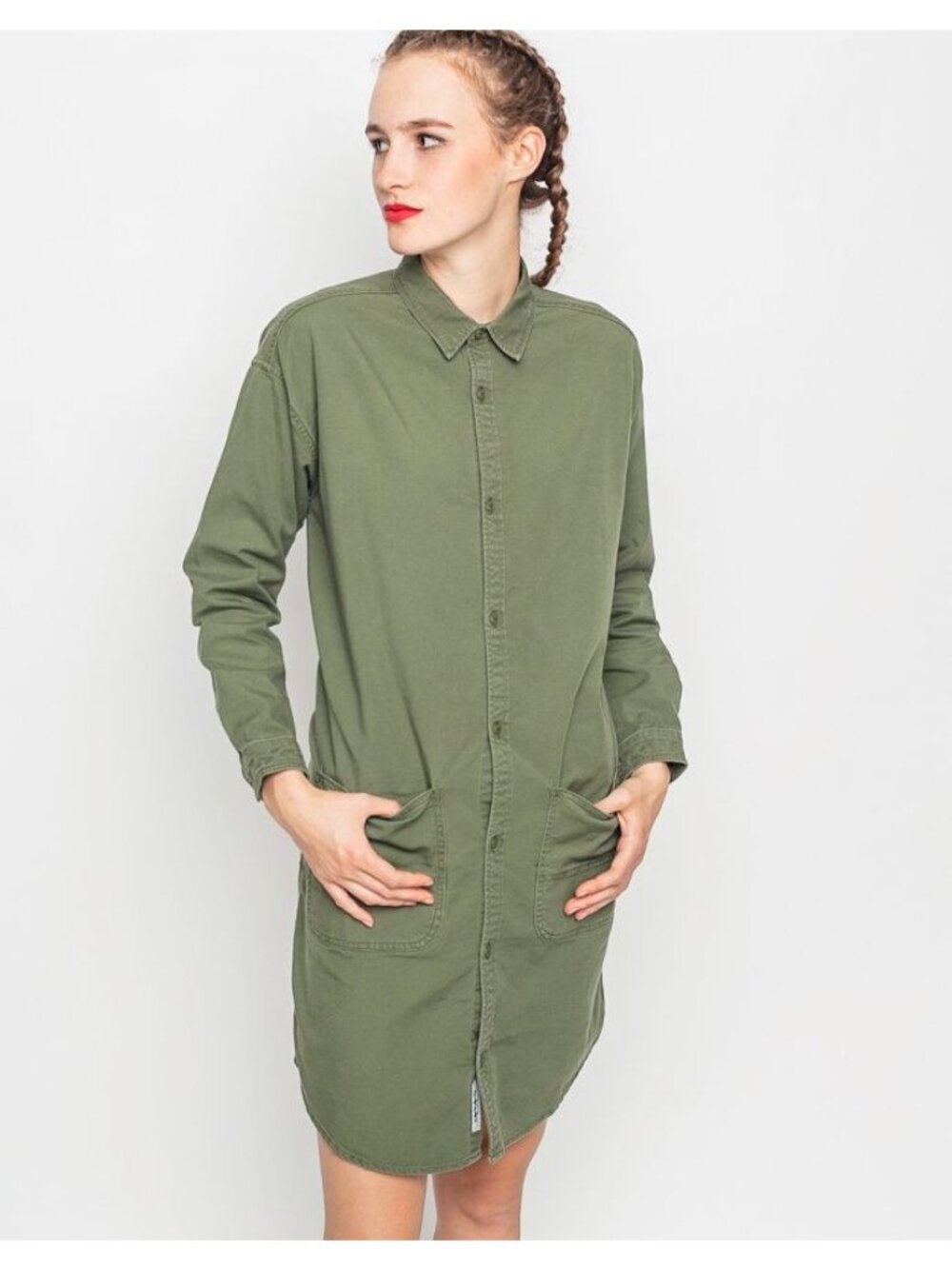 Rare Archival Limited Release Gorpcore Carhartt WIP Shirt Dress Jacket Medium